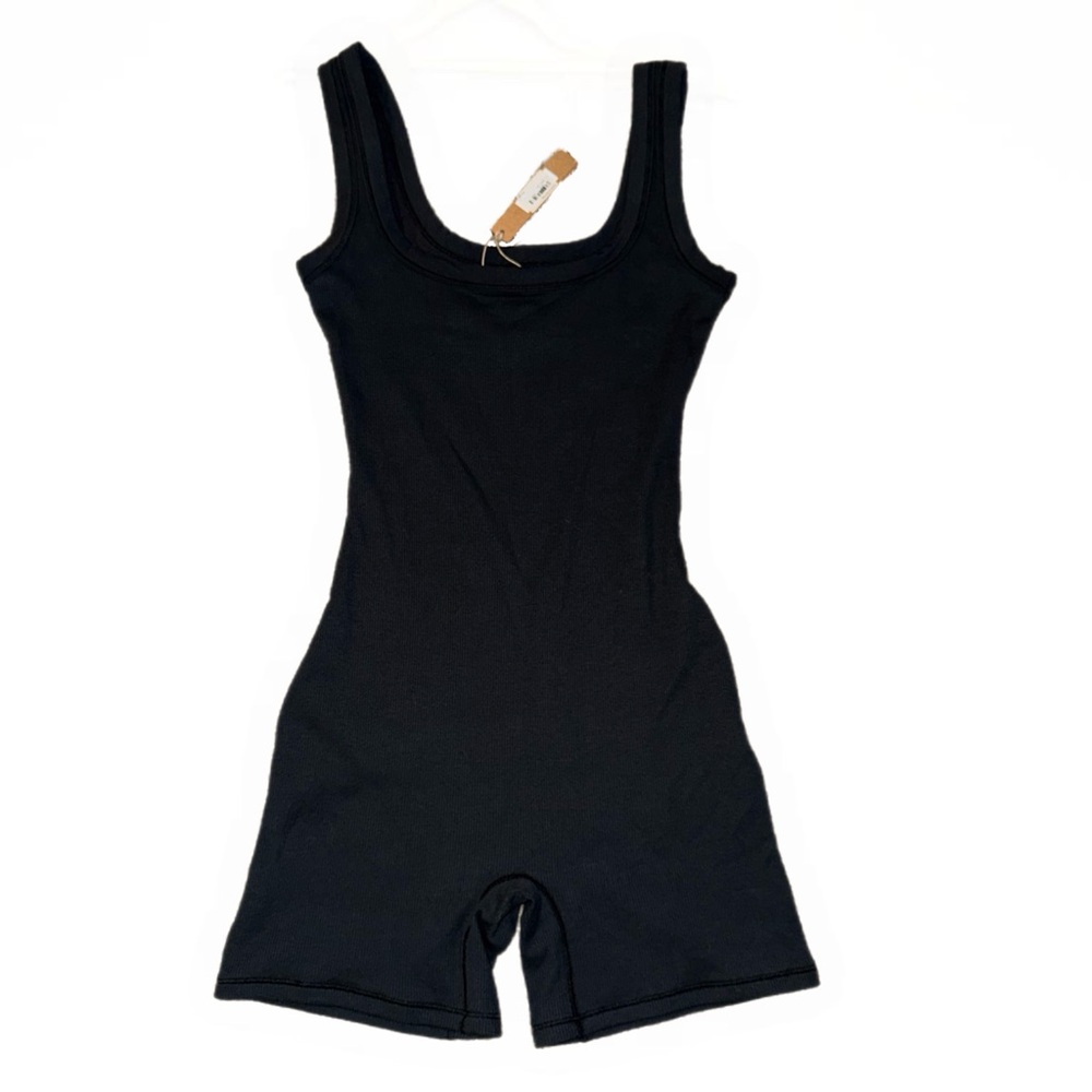SKIMS | Pants & Jumpsuits | Nwt Skims Cotton Rib Onesie Soot 
Small